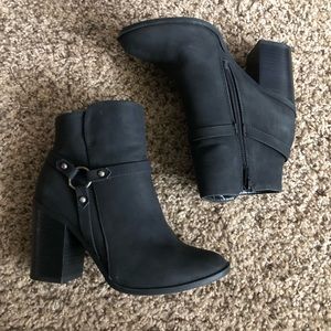 Lulu’s Ankle Boots with Buckle - Size 8